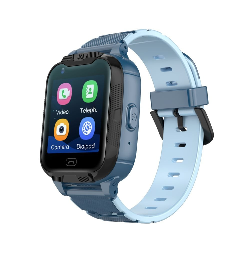 Maxlife Blauw GPS Wifi 4G Kinder Smartwatch