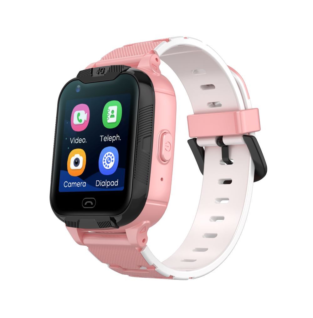 Maxlife Roze GPS Wifi 4G Kinder Smartwatch