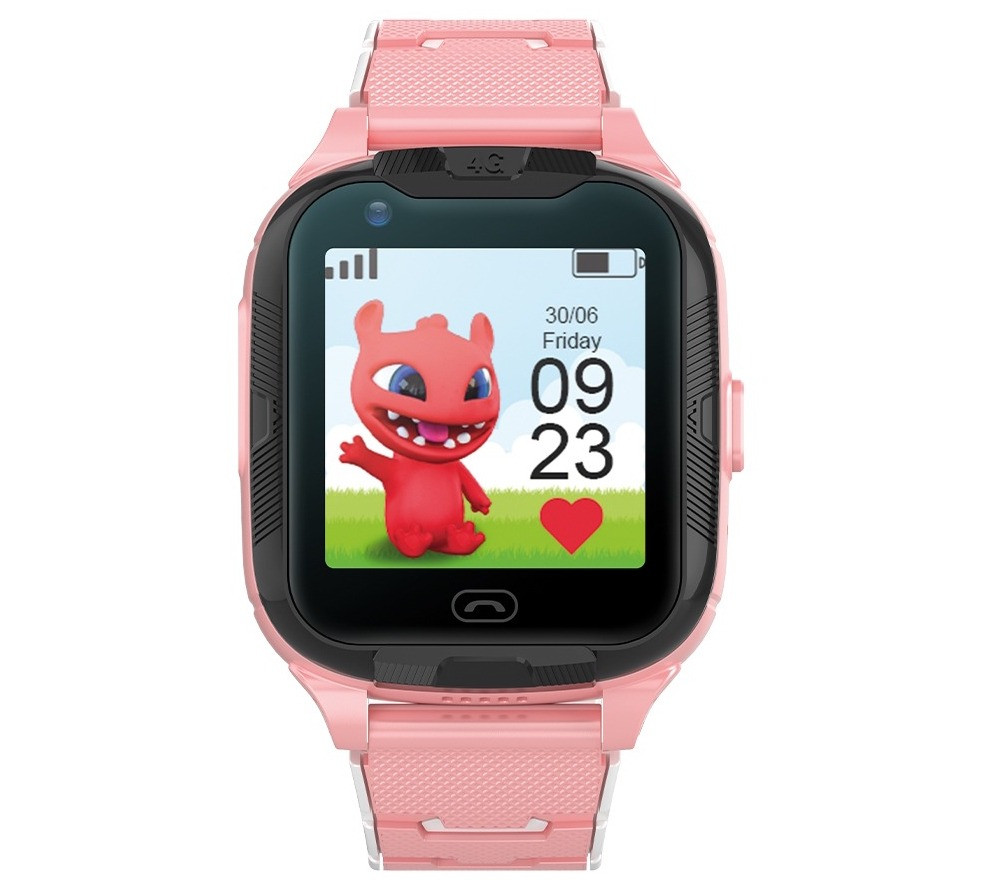 Maxlife Roze GPS Wifi 4G Kinder Smartwatch