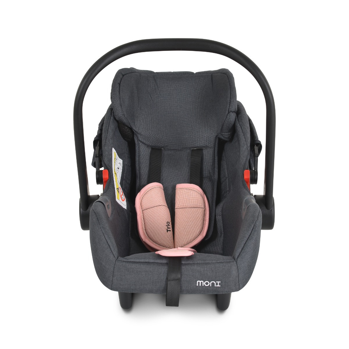 Cangaroo Midas Pink 3-in-1 Combi Kinderwagen incl. Autostoel