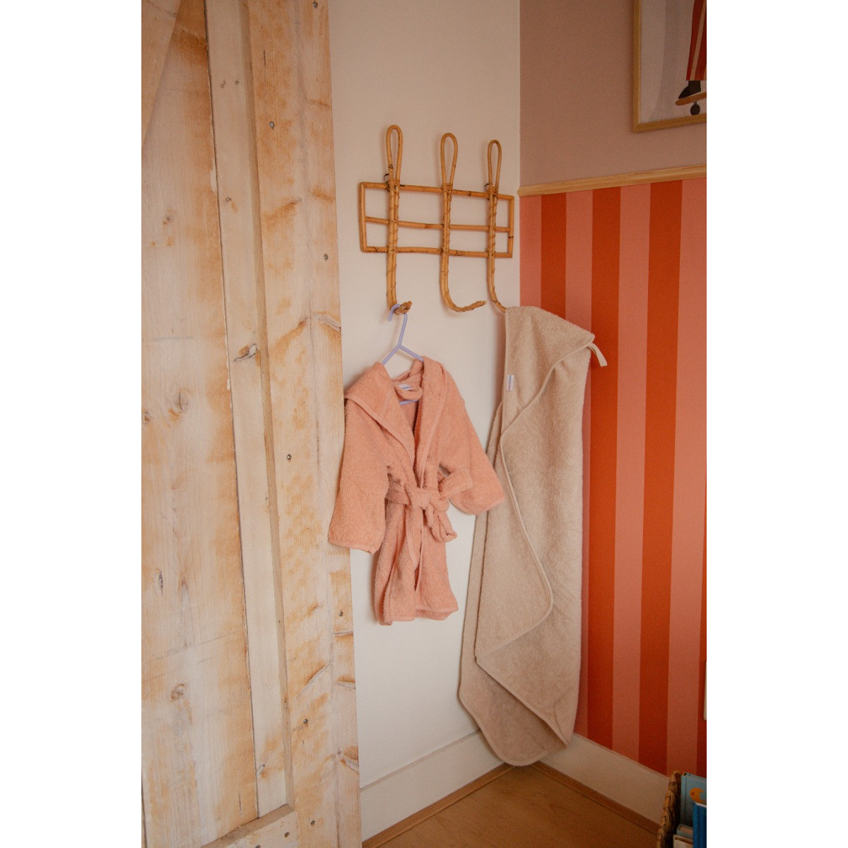 MamaLoes Badstof Oat Badcape