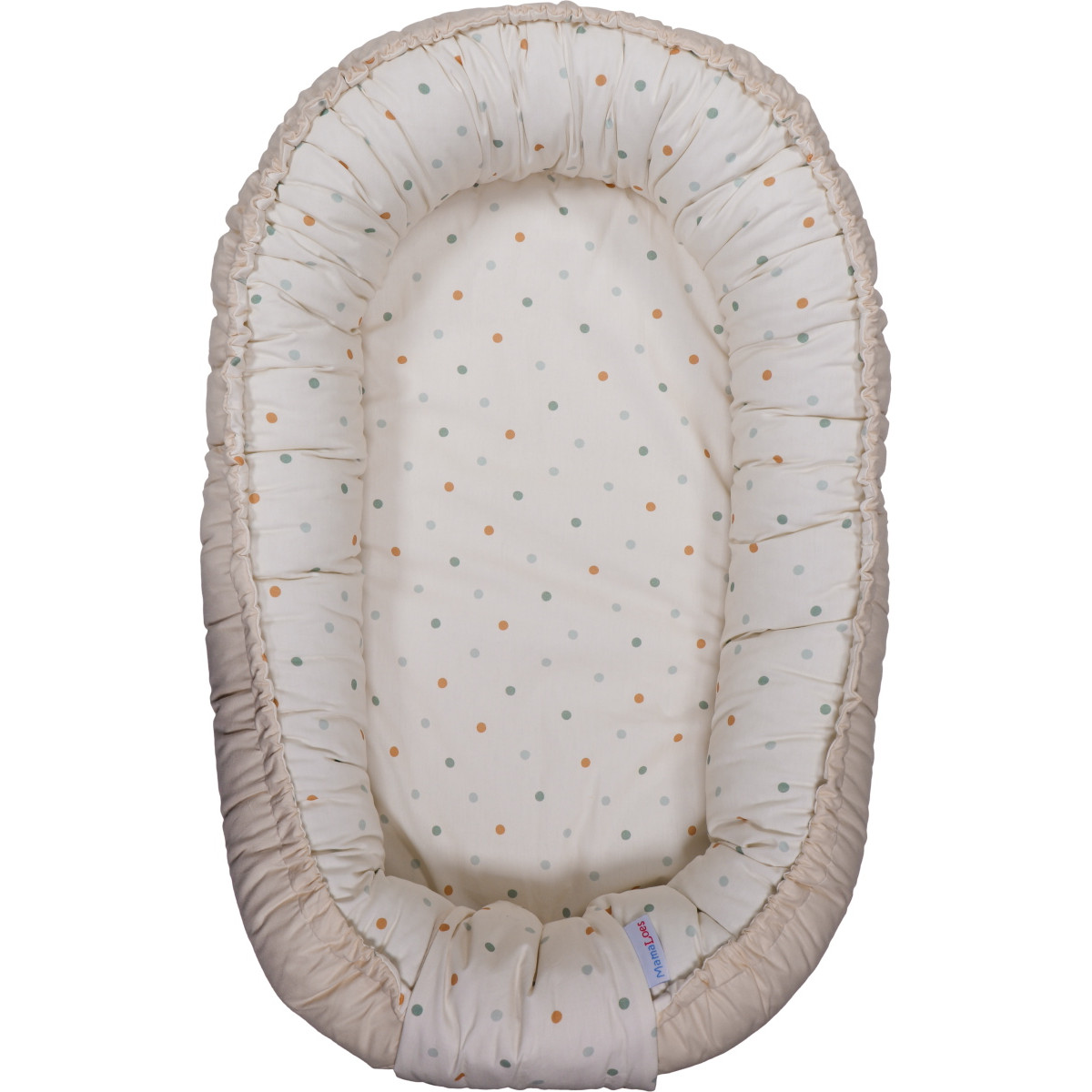 MamaLoes Stippen Omkeerbaar Babynest