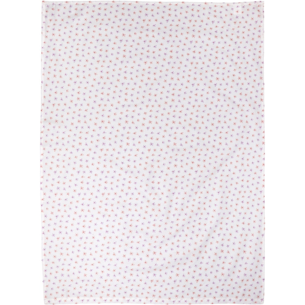 MamaLoes Jersey Bloemen 75 x 100 cm Wieglaken