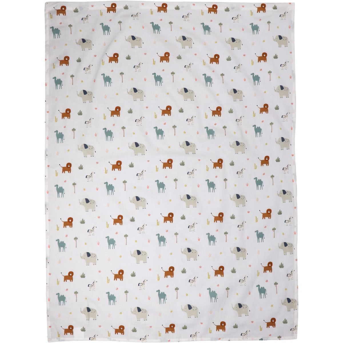 MamaLoes Jersey Jungle 100 x 150 cm Ledikantlaken