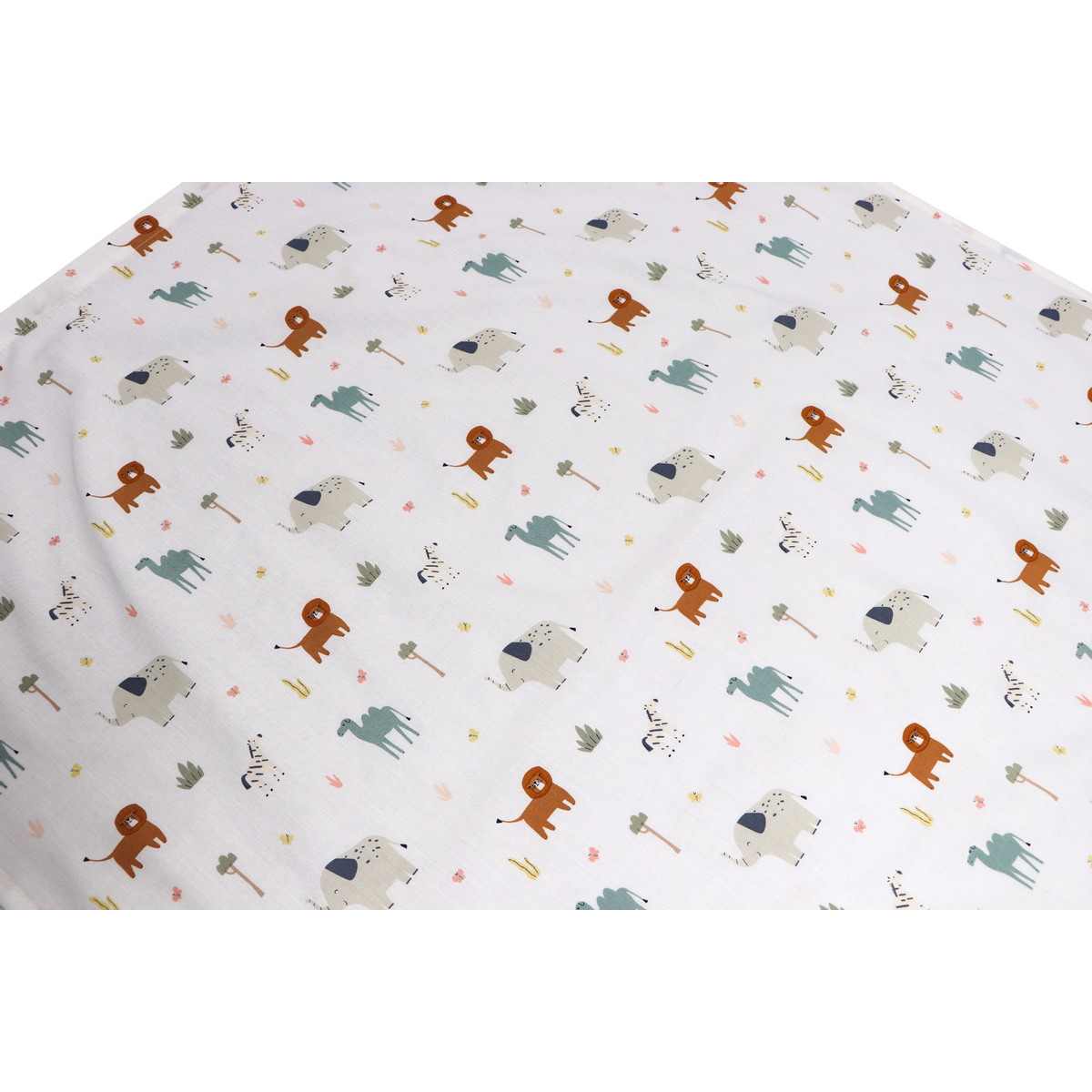 MamaLoes Jersey Jungle 100 x 150 cm Ledikantlaken