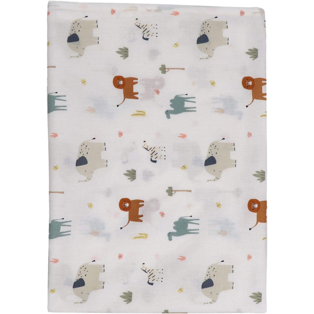 MamaLoes Jersey Jungle 100 x 150 cm Ledikantlaken