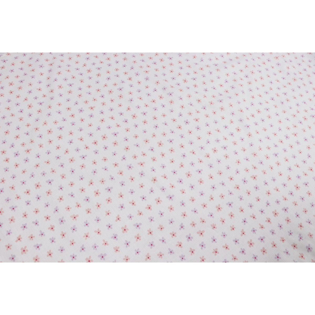 MamaLoes Jersey Bloemen 100 x 150 cm Ledikantlaken