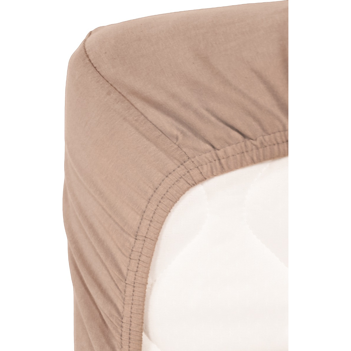 MamaLoes Jersey Nougat 40 x 80 cm Wieg Hoeslaken