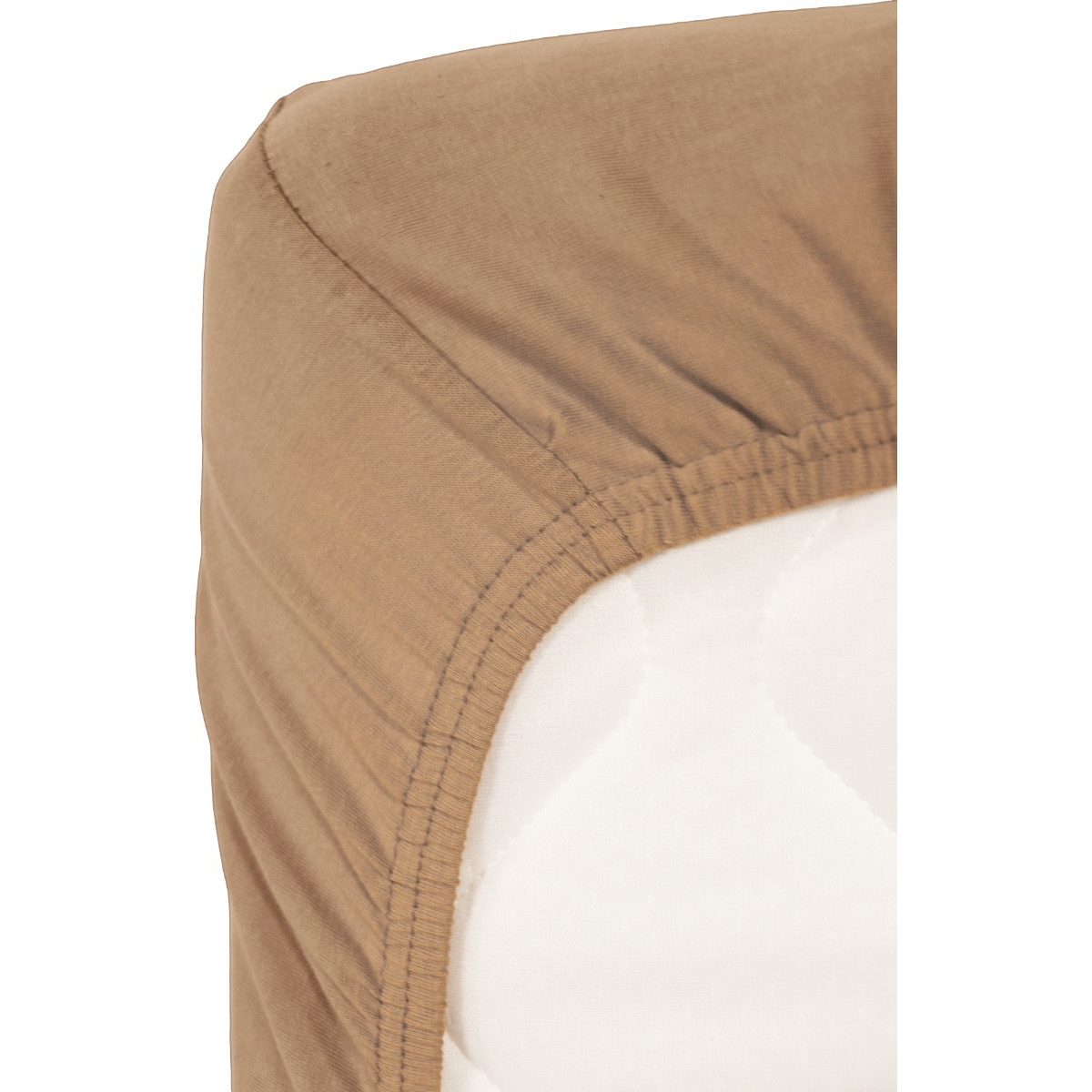 MamaLoes Jersey Latte 60 x 120 cm Ledikant Hoeslaken