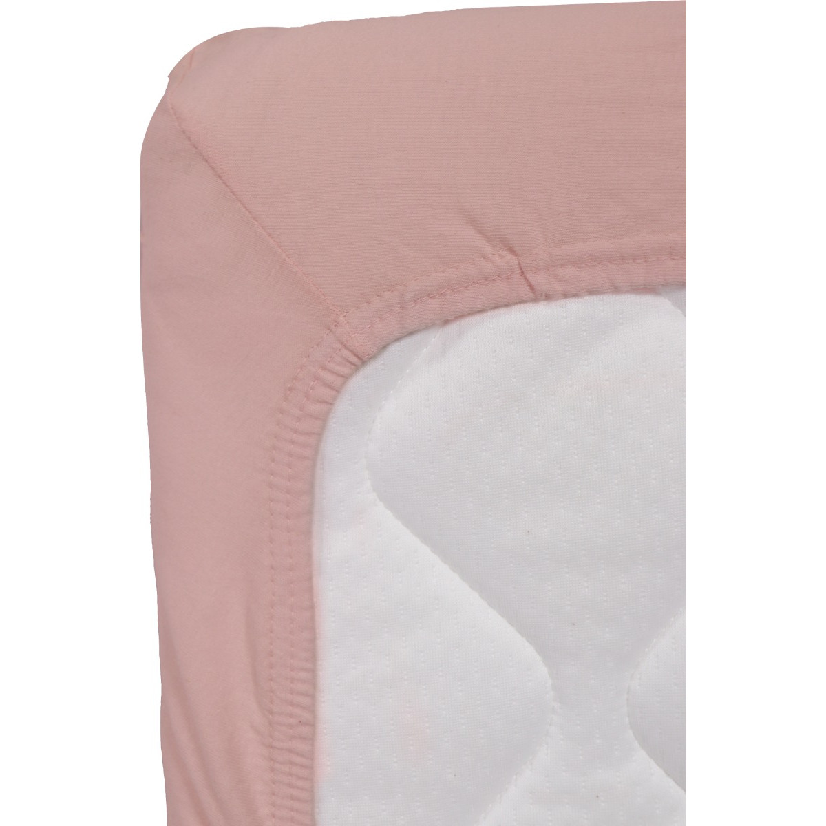 MamaLoes Jersey Roze 60 x 120 cm Ledikant Hoeslaken