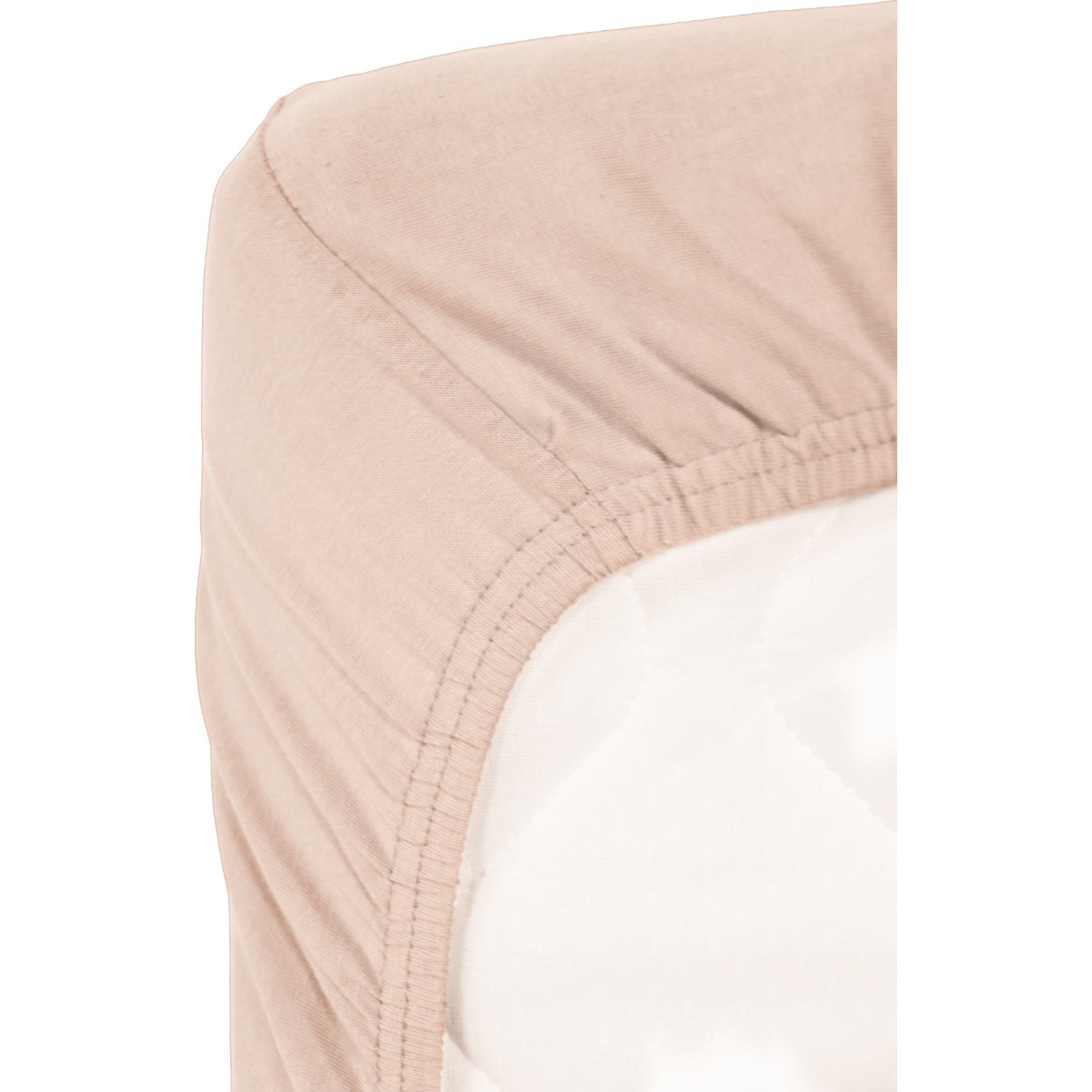 MamaLoes Jersey Ivory 40 x 80 cm Wieg Hoeslaken