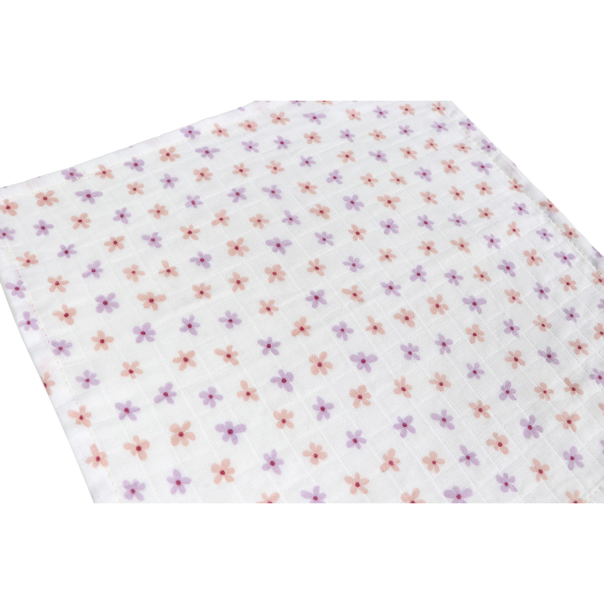 MamaLoes Bloemen 30 x 30 cm 3 Stuks Hydrofiel Monddoekjes