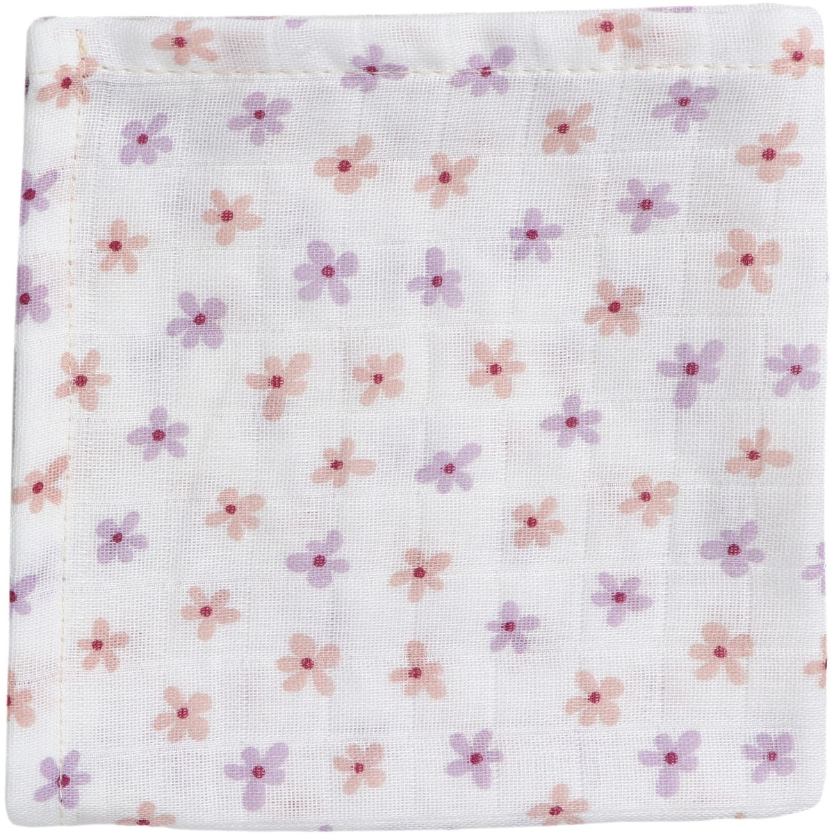 MamaLoes Bloemen 30 x 30 cm 3 Stuks Hydrofiel Monddoekjes