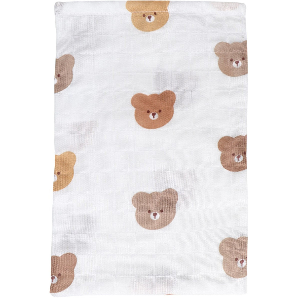 MamaLoes Beertjes 15 x 21 cm 3 Stuks Hydrofiel Washandjes