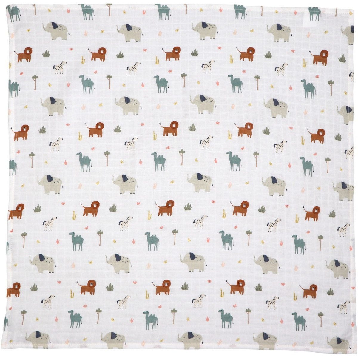 MamaLoes Jungle 70 x 70 cm 6 Stuks Hydrofiel Multidoek