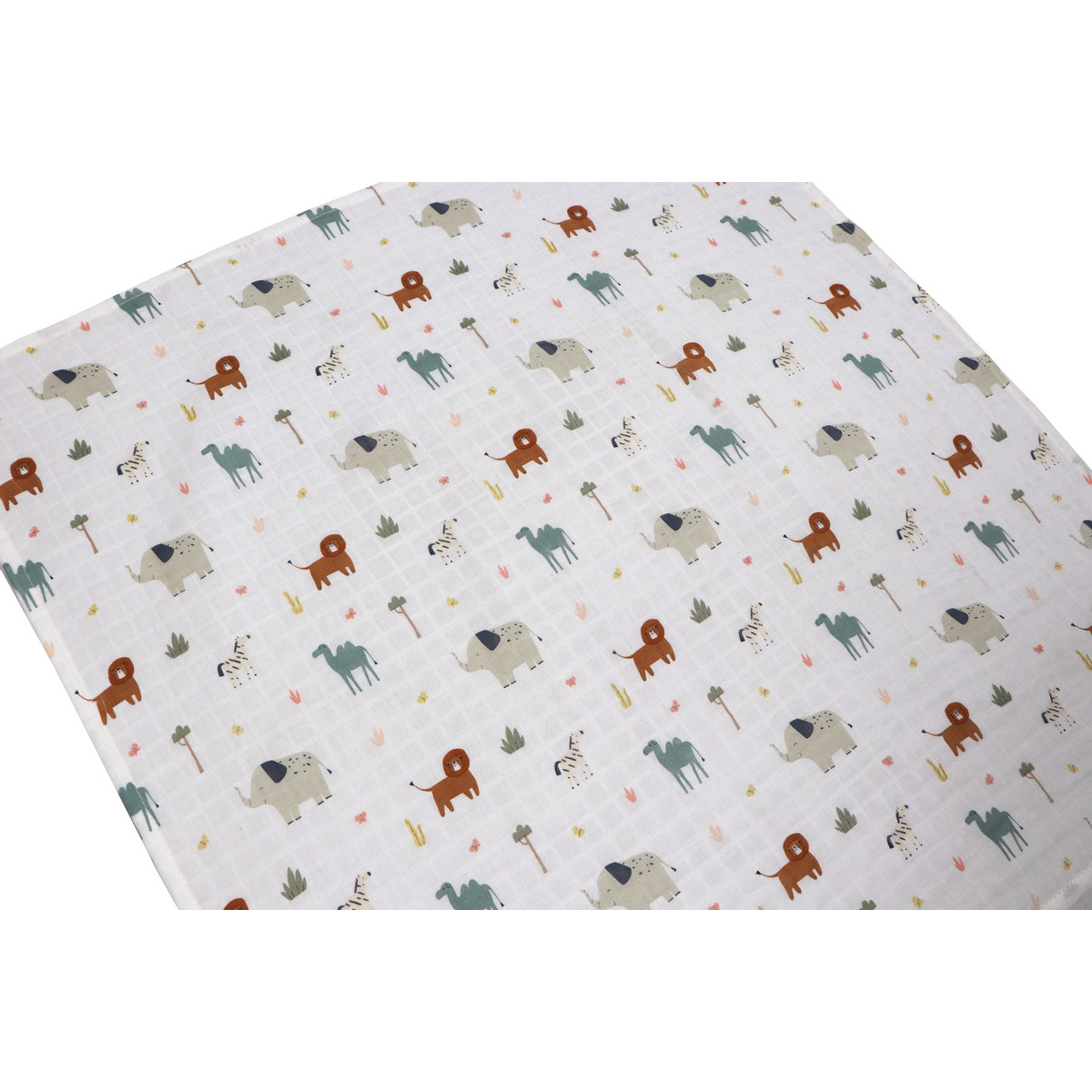 MamaLoes Jungle 70 x 70 cm 6 Stuks Hydrofiel Multidoek