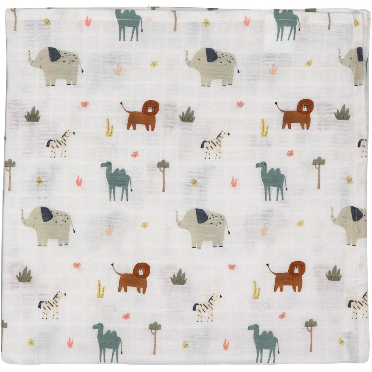 MamaLoes Jungle 70 x 70 cm 6 Stuks Hydrofiel Multidoek