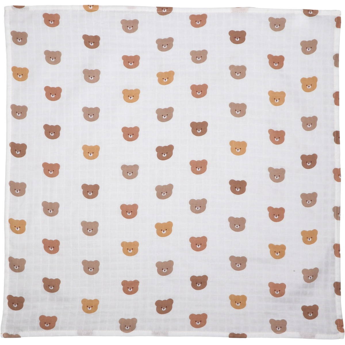 MamaLoes Beertjes 120 x 120 cm Hydrofiel Multidoek 2 Stuks