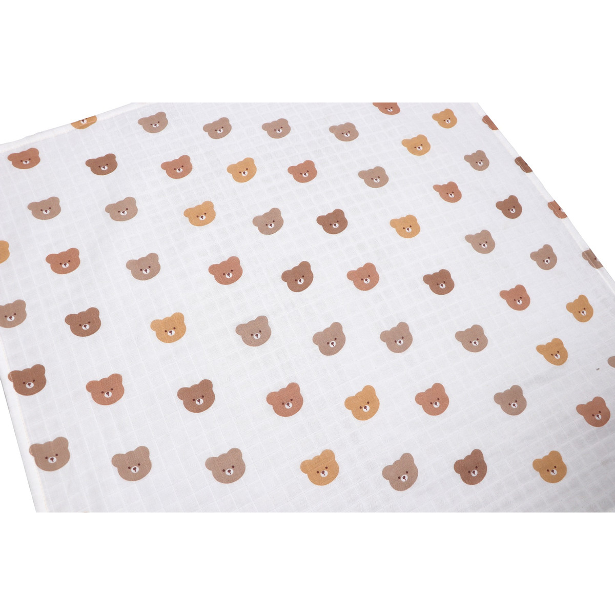 MamaLoes Beertjes 120 x 120 cm Hydrofiel Multidoek 2 Stuks
