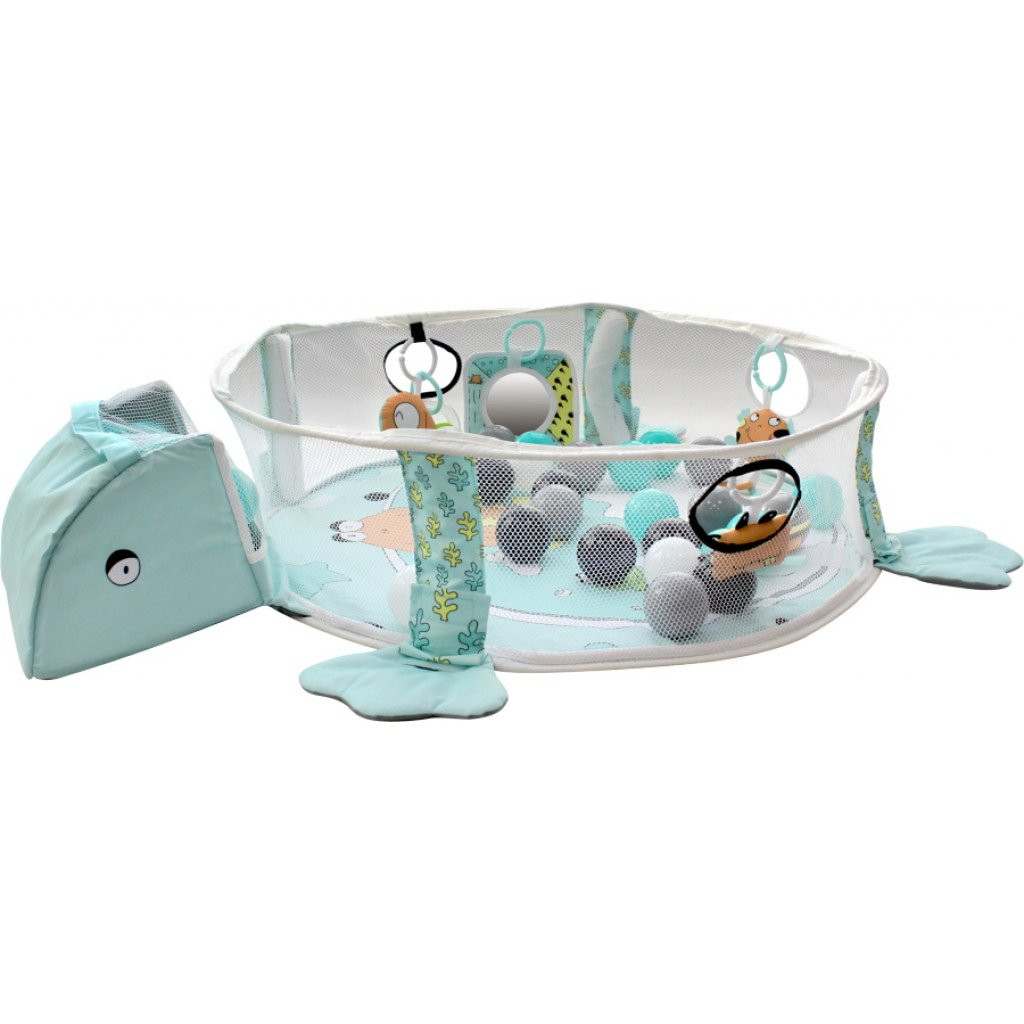 MamaLoes Kikker 3-in-1 Speelkleed/Ballenbak