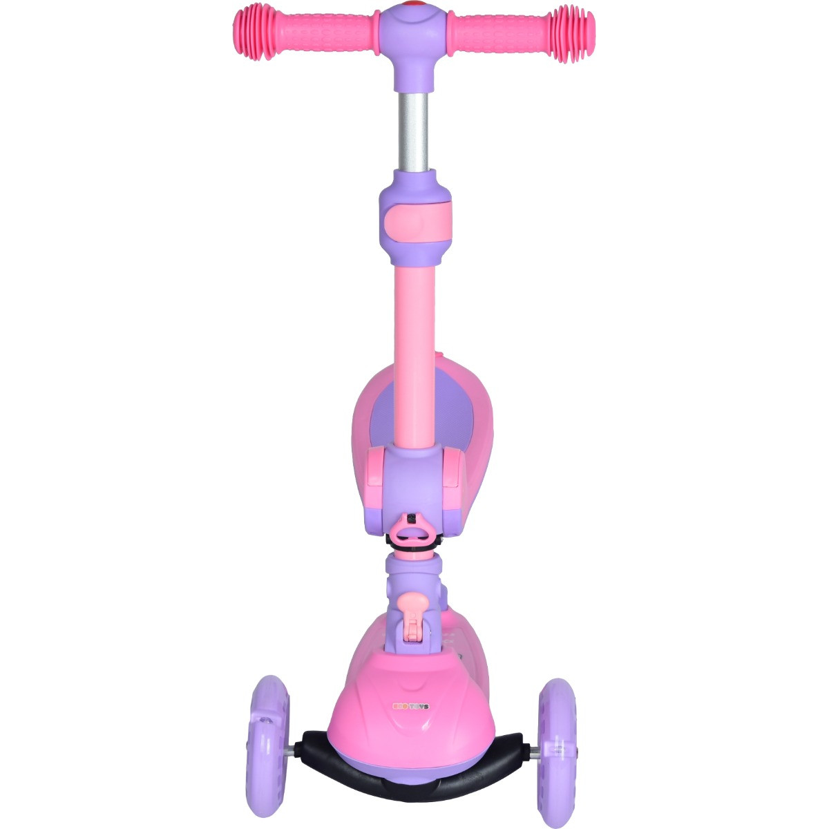 Eco Toys Lisa Roze 2-in-1 Step/Loopfiets