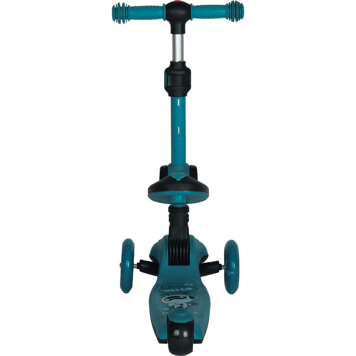 Eco Toys Lisa Blauw 2-in-1 Step/Loopfiets