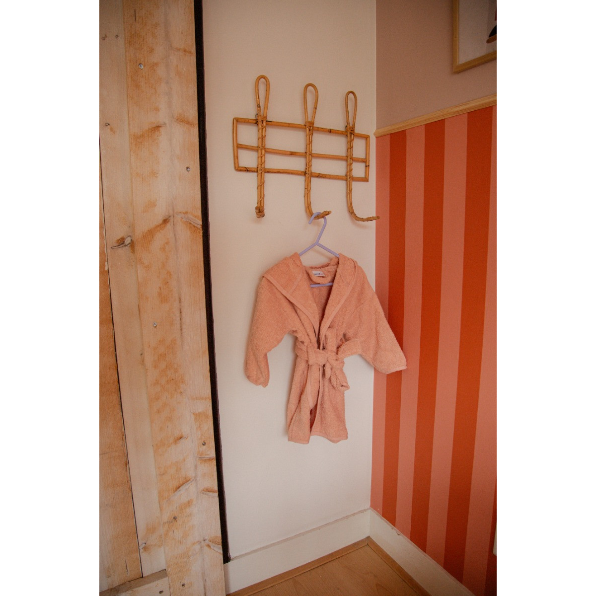 MamaLoes Badstof Light Pink 0-1jr Badjas