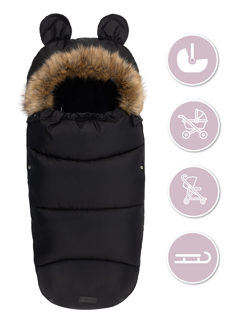 Momi Black Universele Voetenzak