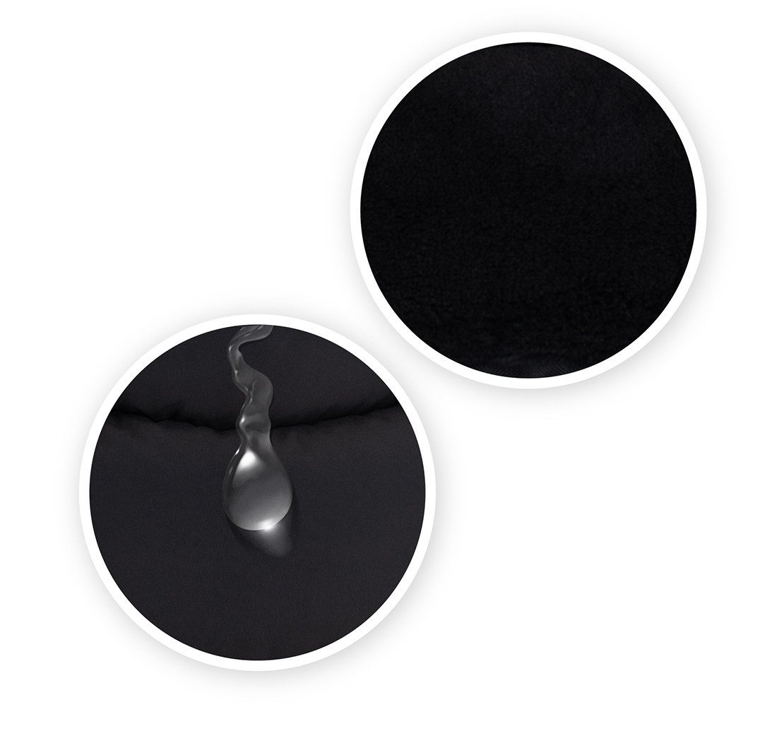 Momi Black Universele Voetenzak