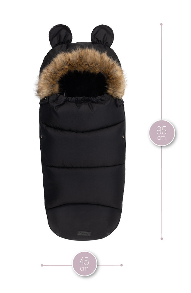 Momi Black Universele Voetenzak