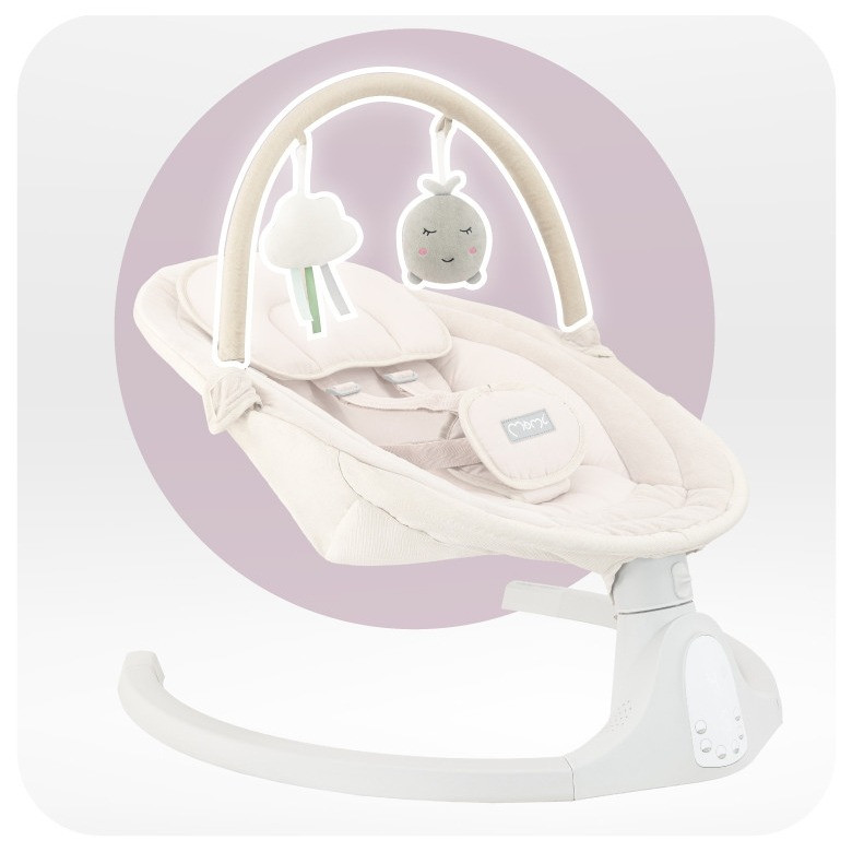 Momi Kenani Sand Elektrische Babyschommel