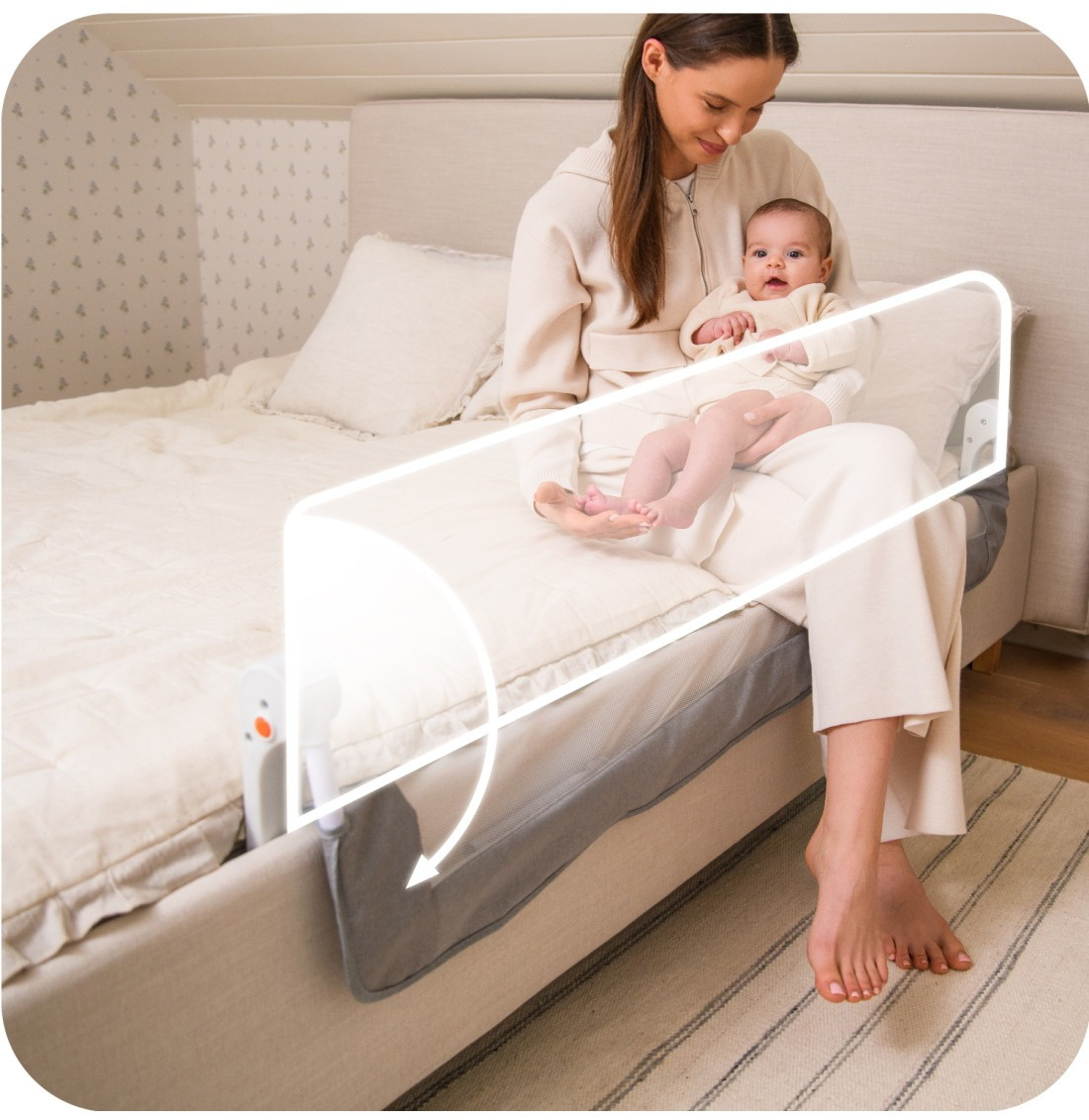 Momi Lexi Plus Beige Bedhekje