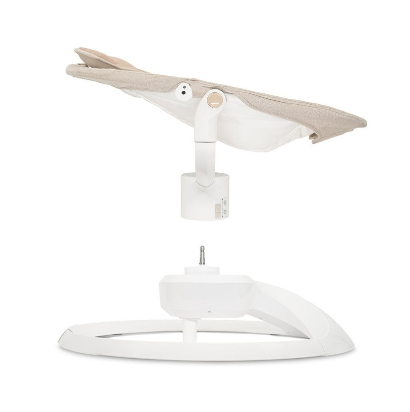 Momi Pearl Beige Elektrische Babyschommel