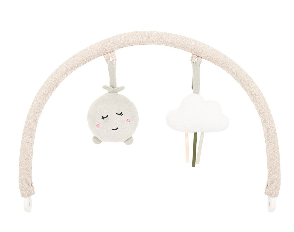 Momi Pearl Beige Elektrische Babyschommel