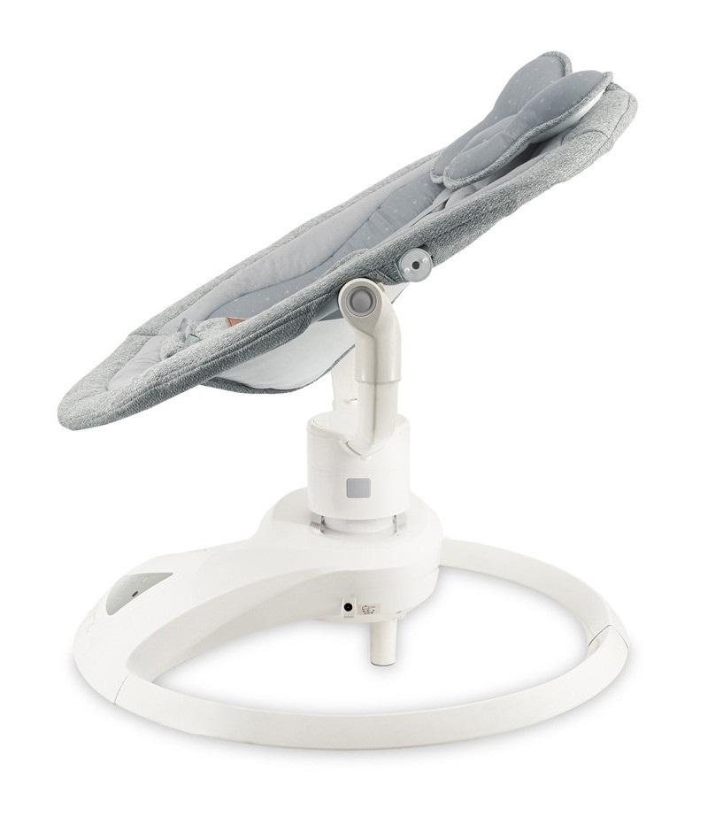 Momi Pearl Grey Elektrische Babyschommel