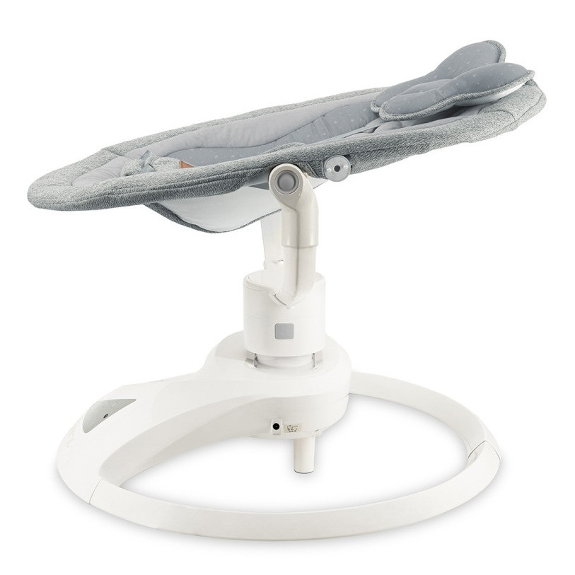 Momi Pearl Grey Elektrische Babyschommel