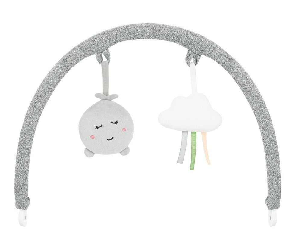 Momi Pearl Grey Elektrische Babyschommel