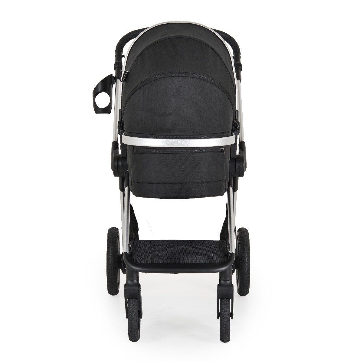 Moni Alina Black Onyx 3-in-1 Combi Kinderwagen met i-Size Autostoel