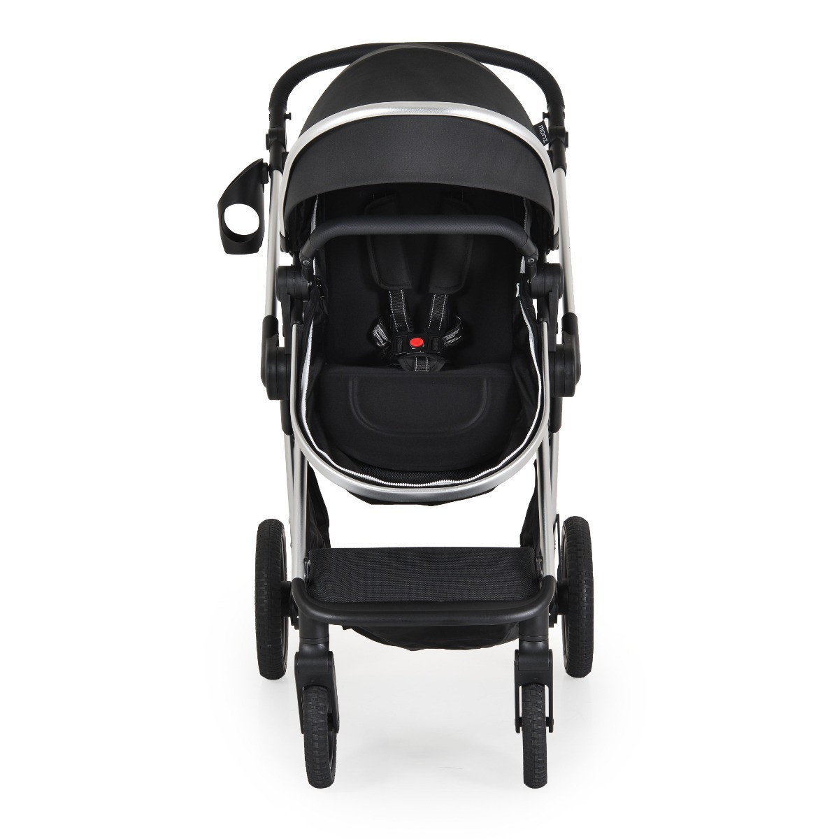 Moni Alina Black Onyx 3-in-1 Combi Kinderwagen met i-Size Autostoel