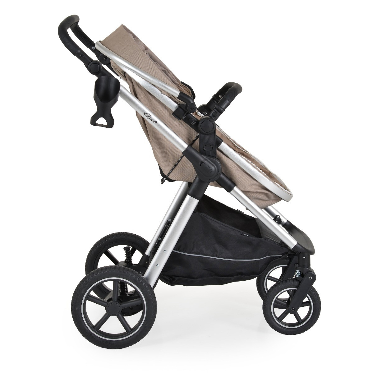 Moni Alina Seed Pearl 3-in-1 Combi Kinderwagen met i-Size Autostoel