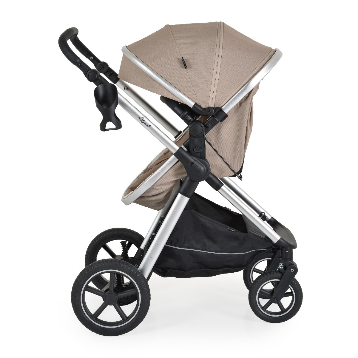 Moni Alina Seed Pearl 3-in-1 Combi Kinderwagen met i-Size Autostoel