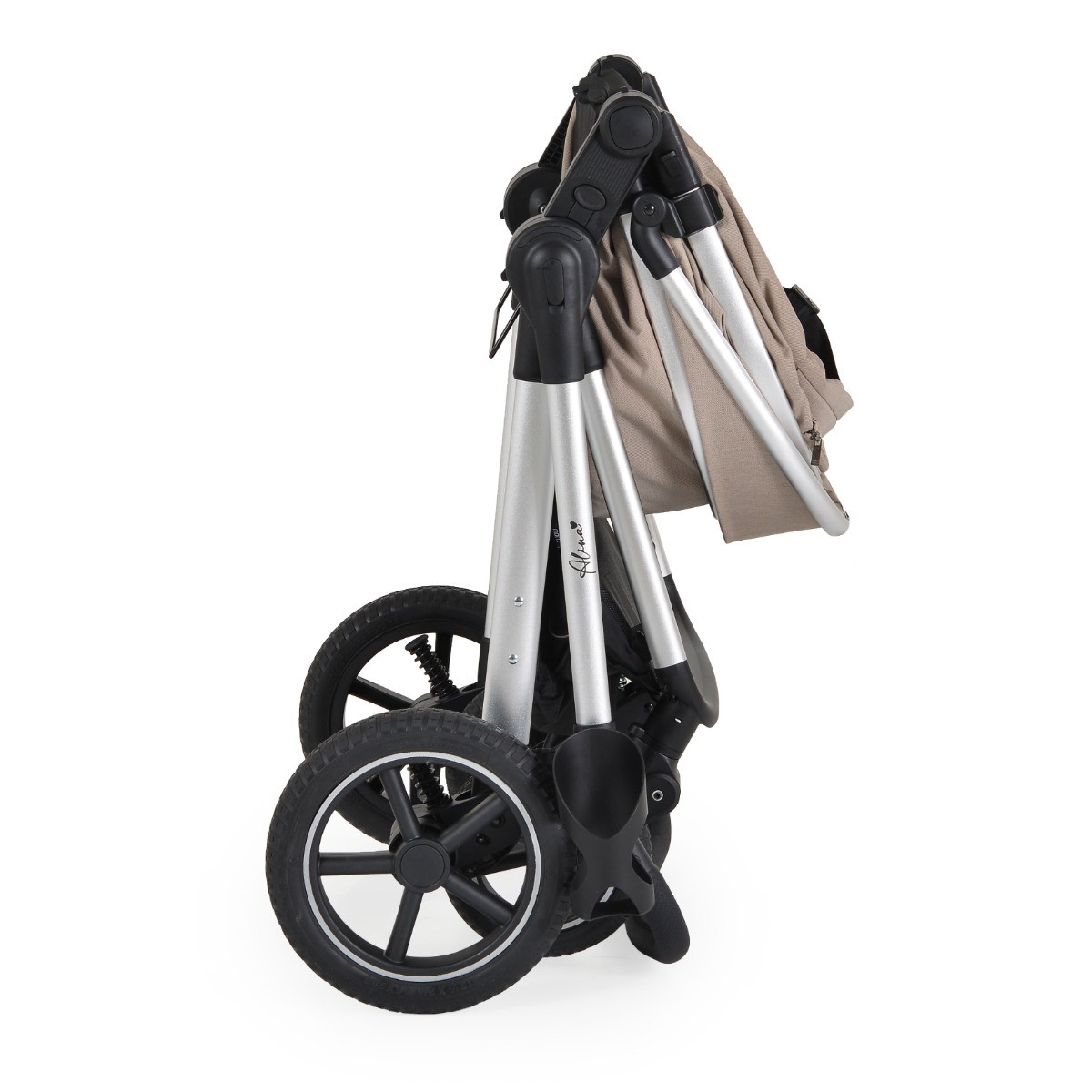 Moni Alina Seed Pearl 3-in-1 Combi Kinderwagen met i-Size Autostoel