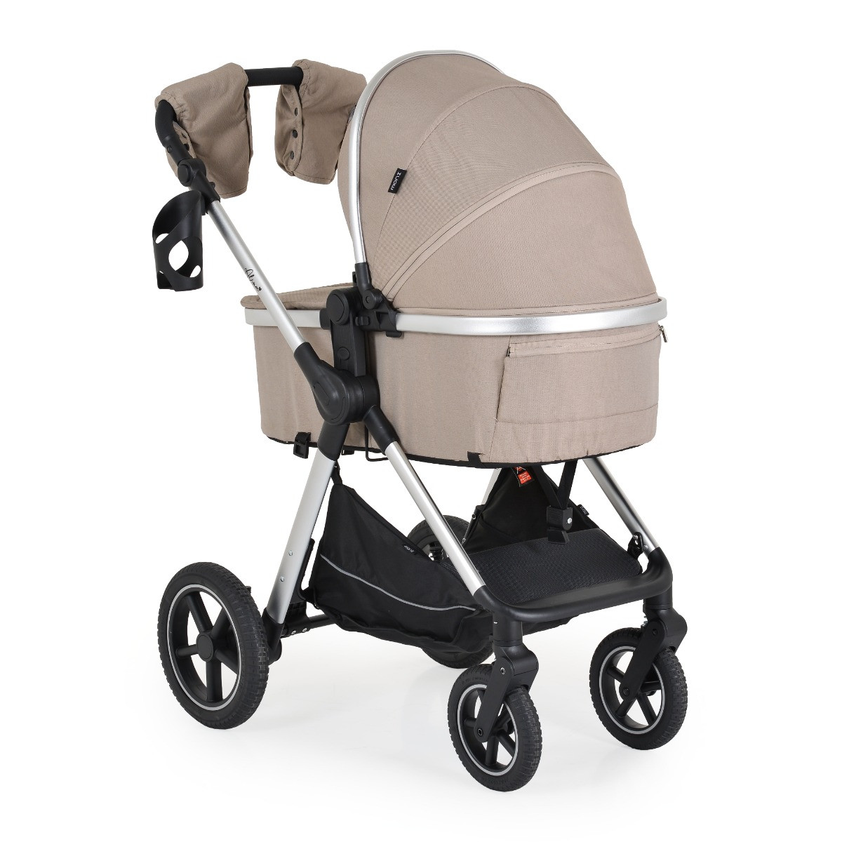 Moni Alina Seed Pearl 3-in-1 Combi Kinderwagen met i-Size Autostoel