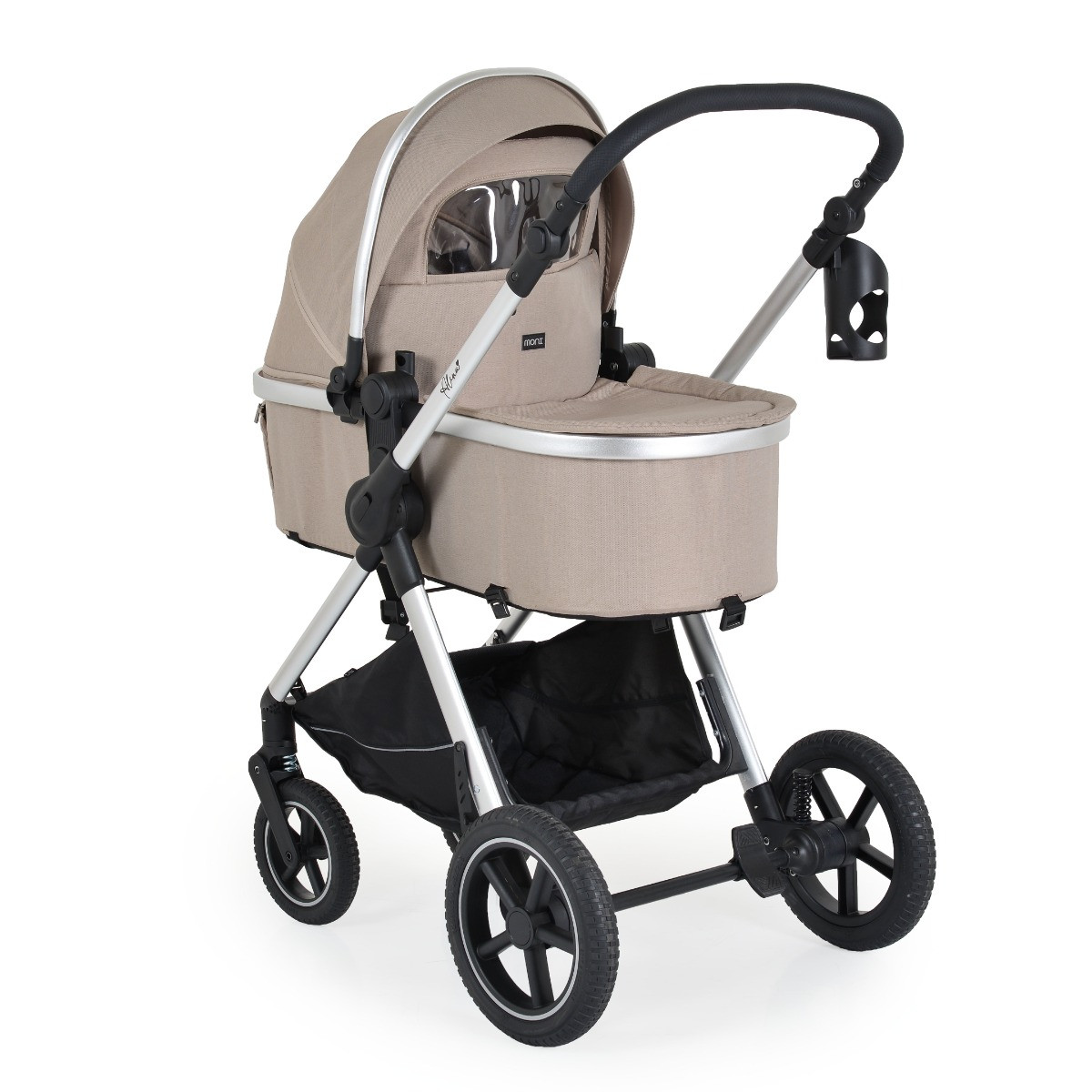 Moni Alina Seed Pearl 3-in-1 Combi Kinderwagen met i-Size Autostoel