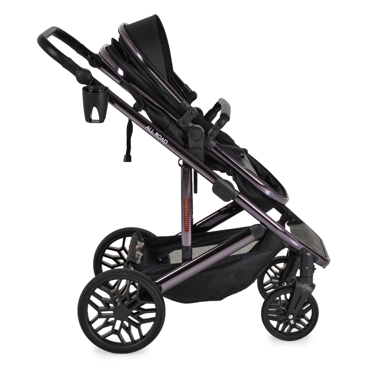Moni All Road Black 3-in-1 Combi Kinderwagen met i-Size Autostoel