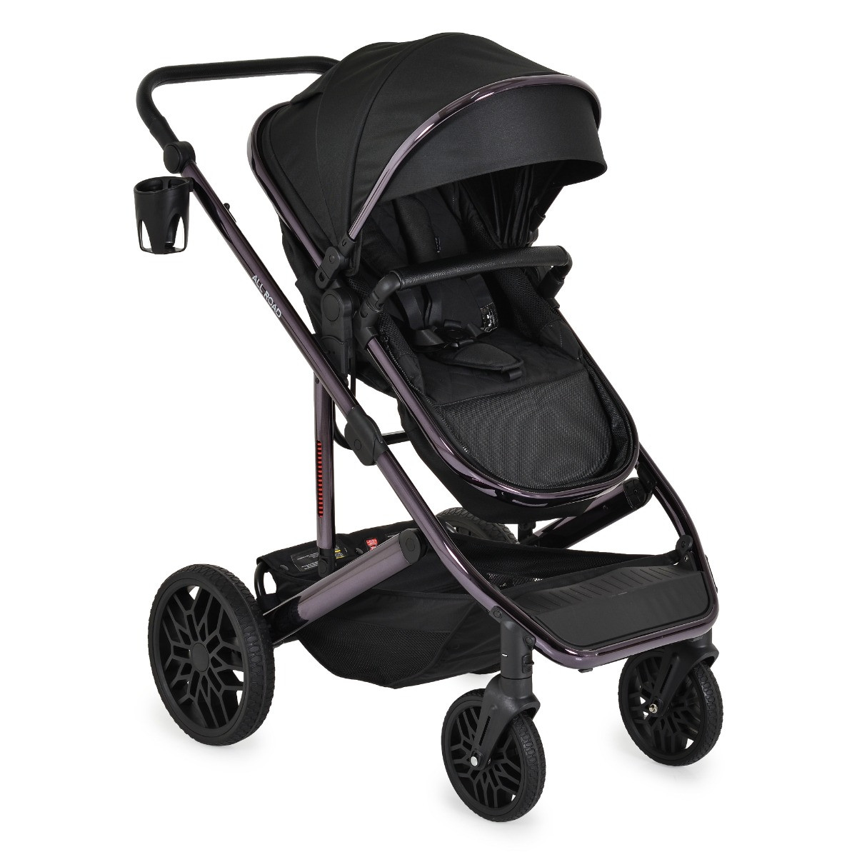 Moni All Road Black 3-in-1 Combi Kinderwagen met i-Size Autostoel