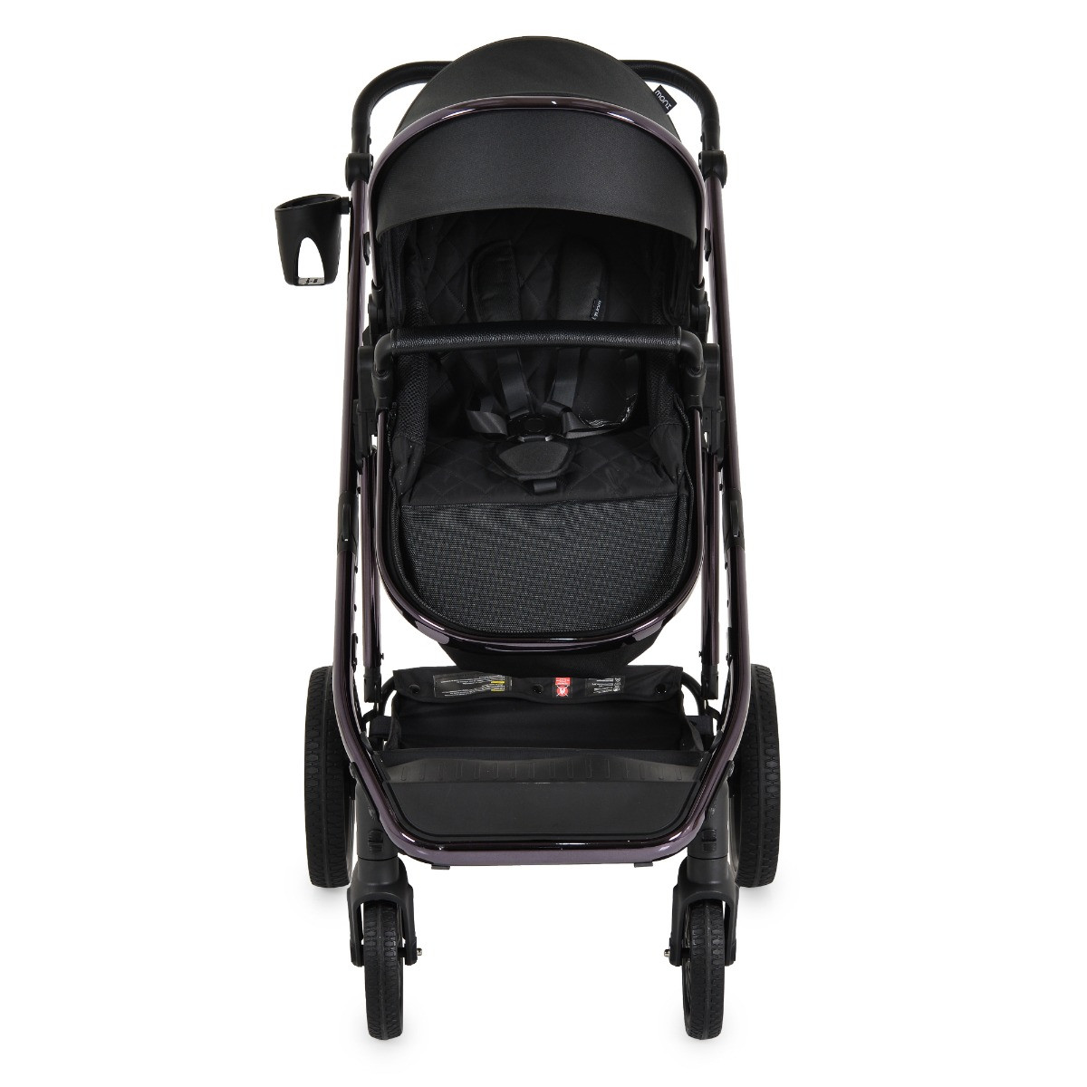 Moni All Road Black 3-in-1 Combi Kinderwagen met i-Size Autostoel