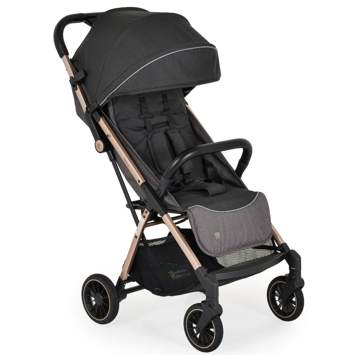 Moni Berlin Premium Black Wandelwagen