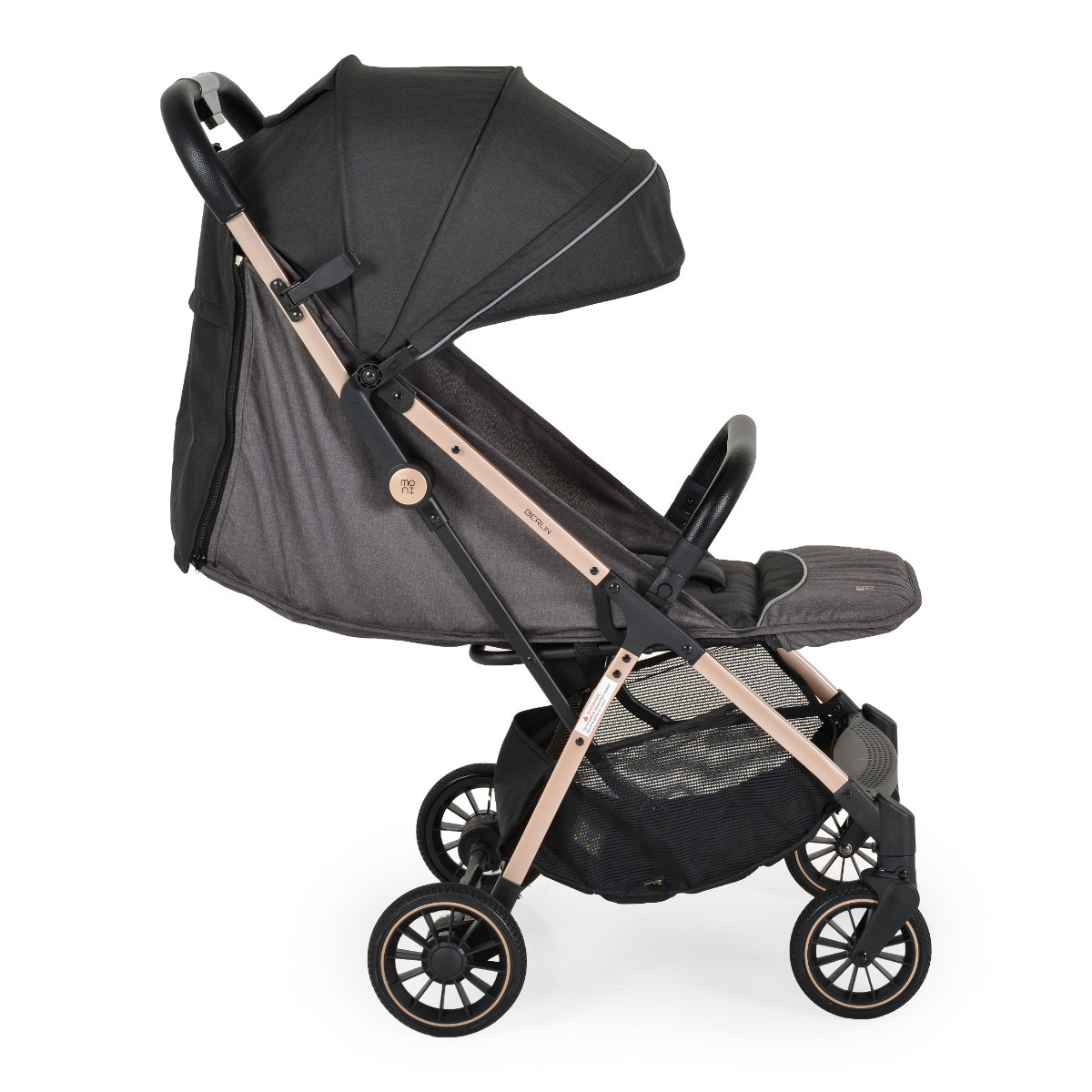 Moni Berlin Premium Black Wandelwagen