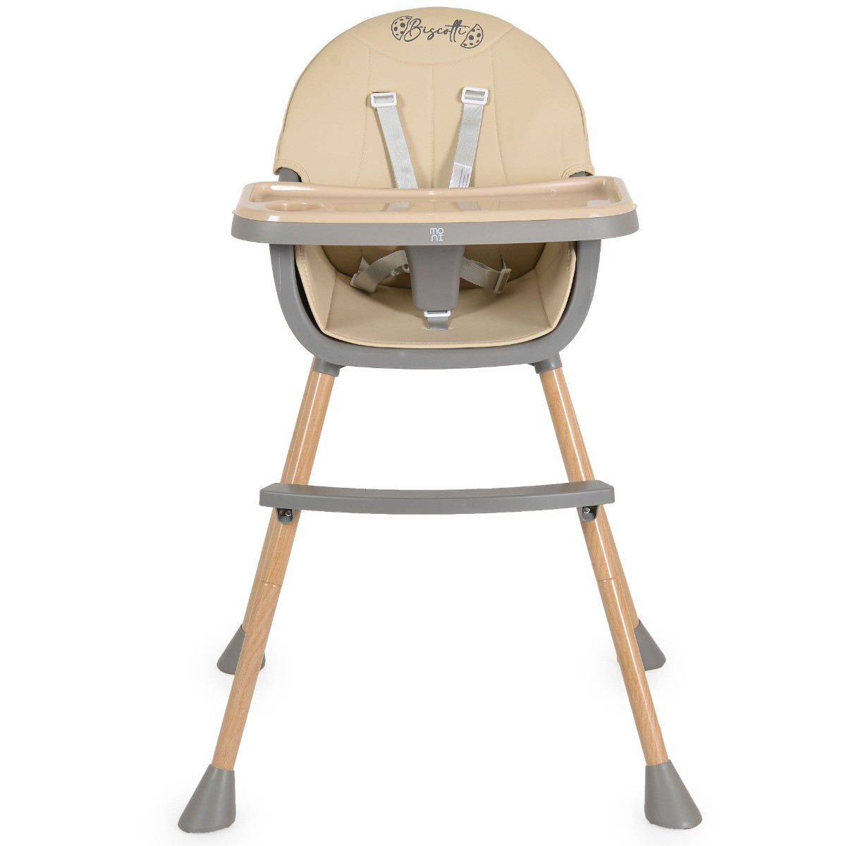 Moni Biscotti Beige 2-in-1 Kinderstoel